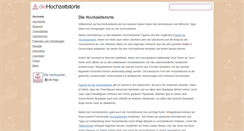 Desktop Screenshot of die-hochzeitstorte.de